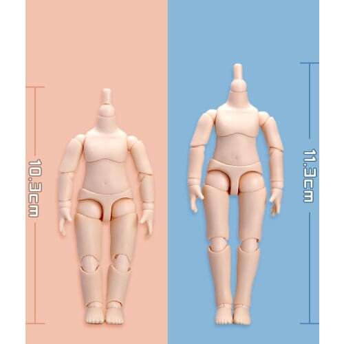 Ymy joint BJD doll GSC OB11 prime body movable joint elongative heightening version accessories naked doll body accessories