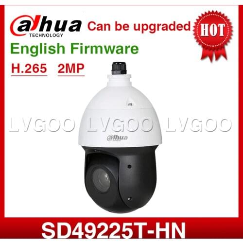 Dahua SD49225T-HN 2MP PTZ Speed Dome Network Camera IR100M H.265 IP66 Support PoE+ Upgrade SD29204T-GN Original with Dahua LOGO