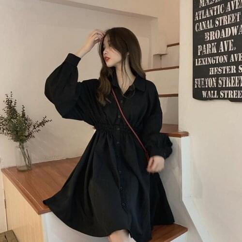 Tracyen Fashionable Shirt Dresses