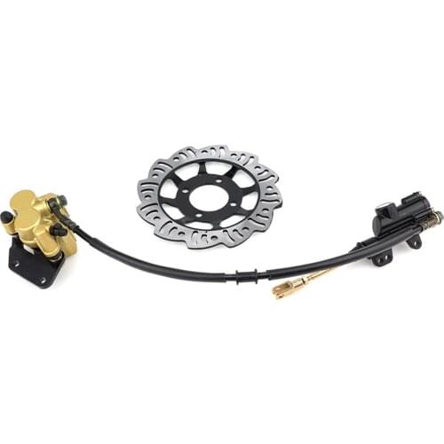 Motorcycle Rear Disc Brake Assembly Caliper Cylinder for Dirt Pit Bike/ ATV /Gokart 110cc BBR CRF50