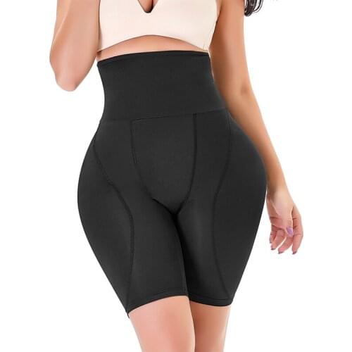 Women Shapewear Padded Underwear Waist Slimmer Butt Lifter Control Panties Hip Enhancer Mid Thigh Shorts sexy Modeling Seamless