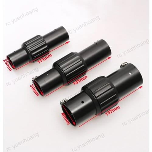 1PC Metal D25/30/40mm Double Locking Folding Arm Carbon Tube Clip Pipe Clamp Fixed Connector for RC Agriculture UAV Rack Parts