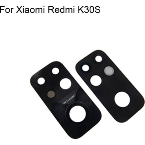 2PCS For Xiaomi Redmi K30S High quality Replacement Back Rear Camera Lens Glass For Xiaomi Red mi K 30S test good Parts