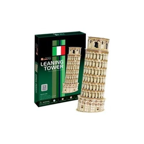 3D models toy Cubic Fun 3D paper model jigsaw game Pizza Tower c706h