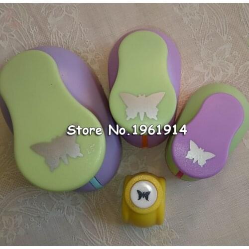5 sizes Handmade Crafts Butterfly Scrapbooking Tool Paper Punch Photo Gallery decoration DIY Gift Card Punches Embossing