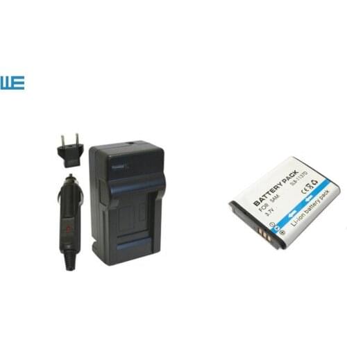 SLB-1137D SLB1137D 1137D Battery+Charger for Samsung NV40 NV30 NV11 i85 i80 i100 NV24HD TL34HD NV100HD and L74 Wide