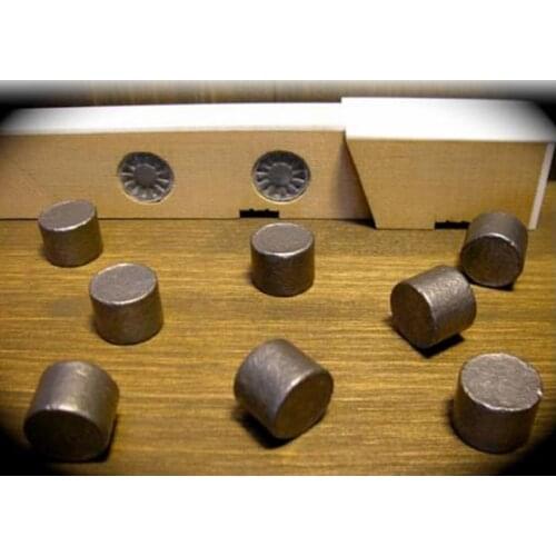 Piano parts keyboard counterweight lead block