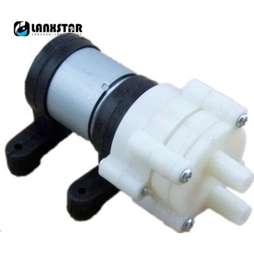 DC 385 Micro Diaphragm Pump Tea Machine 6-12V Pumping Tank Notebook Using Water Pumps