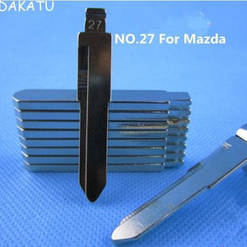 DAKATU Flip Remote Key Blade FOR Mazda 3 5 6 haima 323 Key Blade Replacement