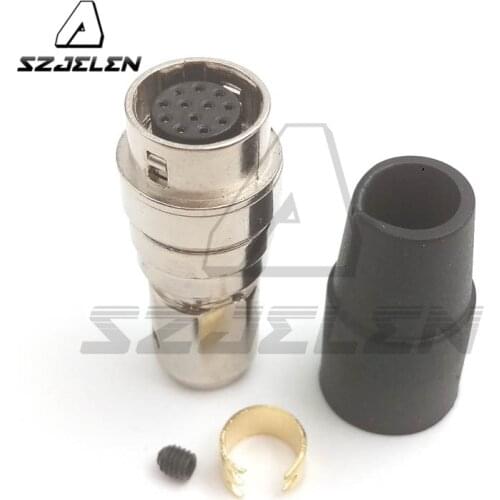 Hirose Connector 12 pin Plug(female), HR10A-10J-12S, Electronics connector plug, 12 pin Camera connector plug