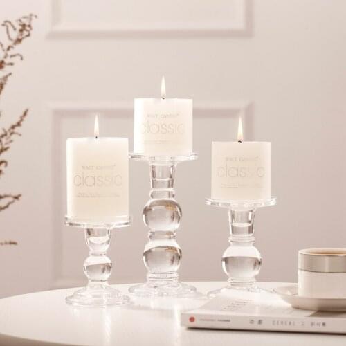 Crystal Action Moving Column Candlestick Tray Home Decoration wedding decoration table centerpieces home decore