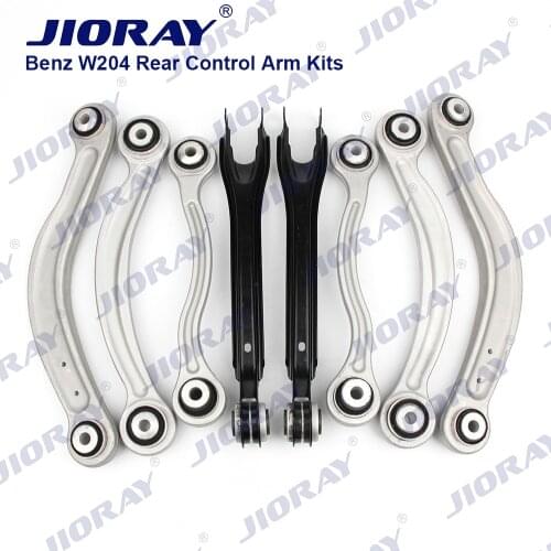 JIORAY Rear Suspension Control Arm Kits For Mercedes Benz C-Class W204 C204 S204 E-Class A207 C207 W212 S212 GLK X204
