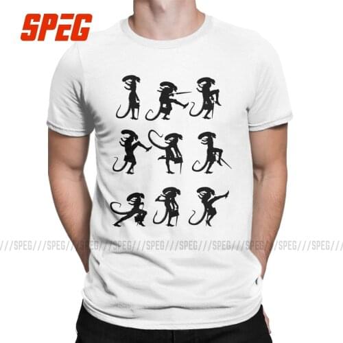 Ministry Of Alien Silly Walks T Shirt Mens Cotton Casual T-Shirts Round Neck Tees Short Sleeve Clothes Summer
