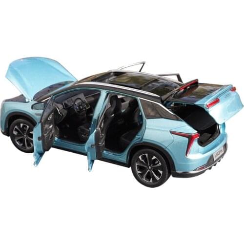 1/18 alloy die-casting simulation car model GAC Weilai Hechuang HYCAN 007 Adult Collection Toys for Children Family Display