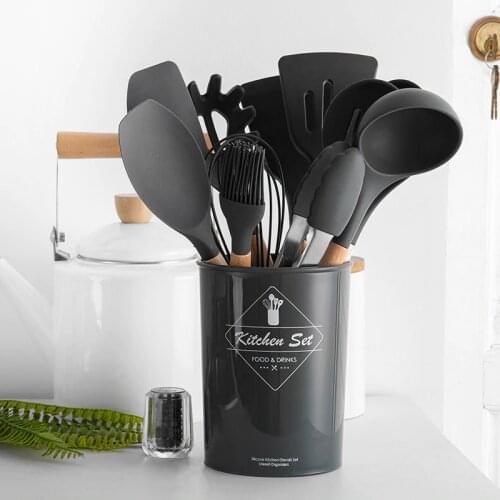 Kitchenware Set Kitchen Cooking Spatula Home Multi-Function Cooking Tools Gadgets 11 Piece Set Organizer