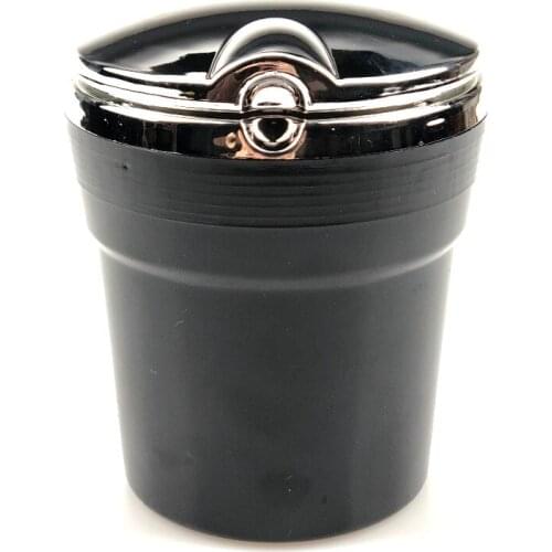 Car Ashtray with LED Blue Light For Ford Focus Fusion Escort Kuga Ecosport Fiesta Falcon Mondeo Taurus EVEREST