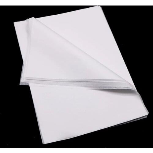 80/100pcs A4 Translucent Wrapping Papers Tissue Paper Bookmark Gift Fruit Wrapping Papers Floral Gift Packaging Material