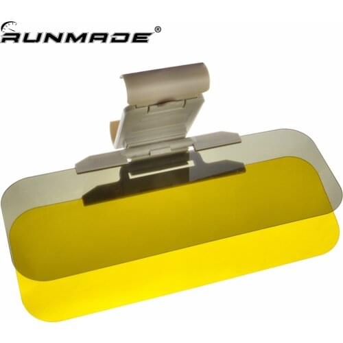 Runmade HD Car Sun Visor Goggles For Driver Day & Night Anti-dazzle Mirror Sun Visors Clear View Dazzling Goggles