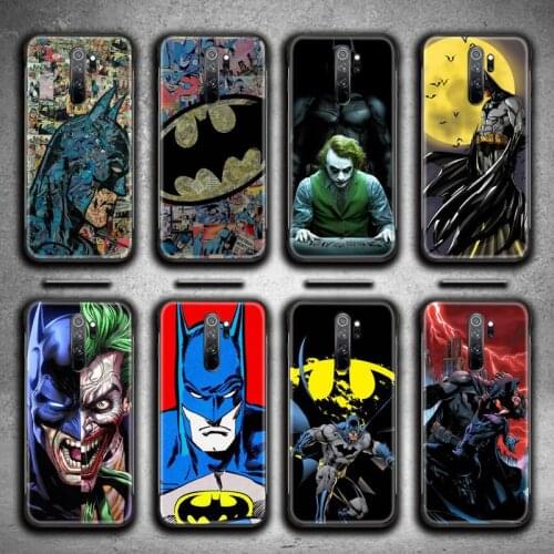 Super Heros Bruce Wayne Phone Case for Redmi 9A 9 8A 7 6 6A Note 9 8 8T Pro Max K20 K30 Pro