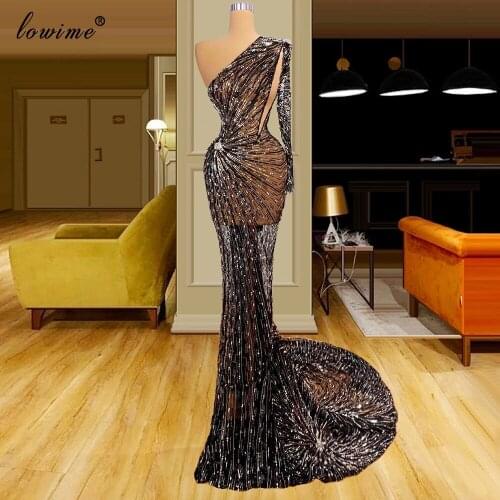 2 Designs Evening Dresses Long One Shoulder Evening Gowns Mermaid Vintage Celebrity Dresses Wedding Party Vestidos De Noite