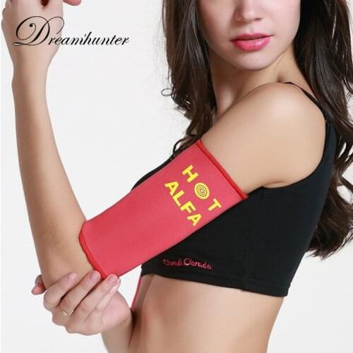 1 pair Khan steam Sauna arm sleeve elbow support Slimming Slimmer Sleeve Wraps Yoga shape Pressurized wicking thin elbow pads