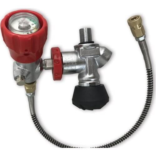 AC301 Safety High Pressure PCP air gun Cylinder GAUGE VALVE for hunting+FILLING STATION Drop Shipping Acecare