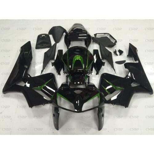 CBR 600 RR 2005 - 2006 Full Body Kits CBR 600 RR 2006 Bodywork CBR 600 RR 06 glossy Black Green Fairings