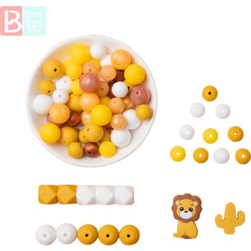 1Set Pacifier Chain DIY Holder Nipples Personalized Silicone Beads Pacifier Chain Baby Teether Babys Pacifier Chain Baby Toys