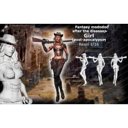 1/16 Resin Figure Model Kits Sex Girl (1 figures ) Unassambled Unpainted S89