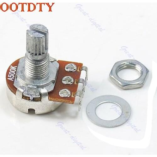 A500K Control Pot Electric Guitar Push Pull Ascend Bass Control Switch Pot Musical Instruments