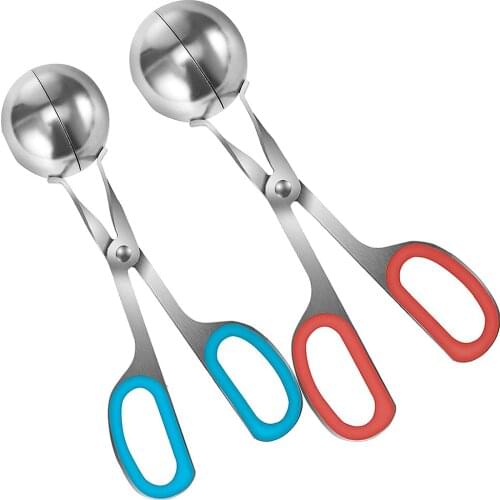 Meatball Spoon Stainless Steel Meatball Machine Mold With Non-slip Handle Non-stick Meatball Spoon Ball Machine Kitchen Tools