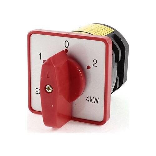 HZ5D-20/4 Rotary 8 Screw Terminals Push Button Combination Switch