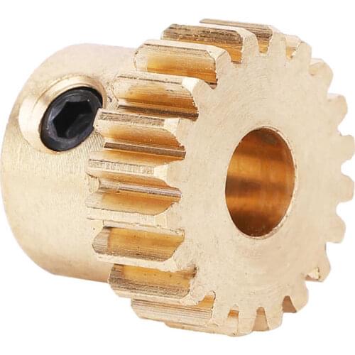 Variable power supply laboratory power supply 4304‑0006‑0020 Brass 20 Teeth Gear 6mm Round Hole 0.8 Modulus Industrial