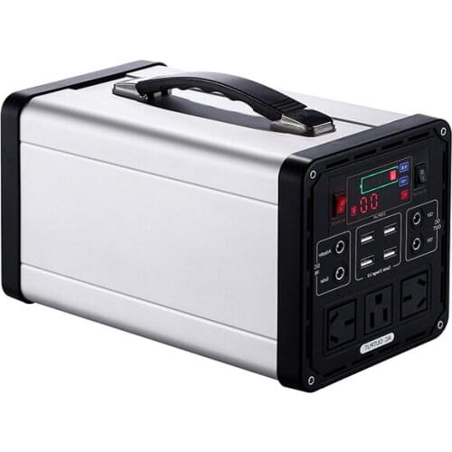 PUXICOO Multifunctional Energy Storage Solar Generator 220V Portable Power Station 500W
