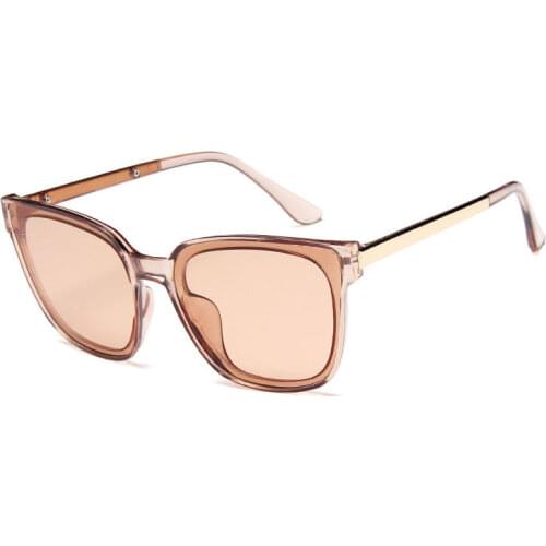 Fashion New Women Sunglasses Luxury Brand Designer Vintage Women Square Sun Glasses Ladies Shades Eyewear Oculos De Sol