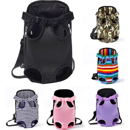 Mesh Pet Dog Carrier Backpack Breathable Camouflage Outdoor Travel Products Bags For Small Dog Cat Mesh Backpack