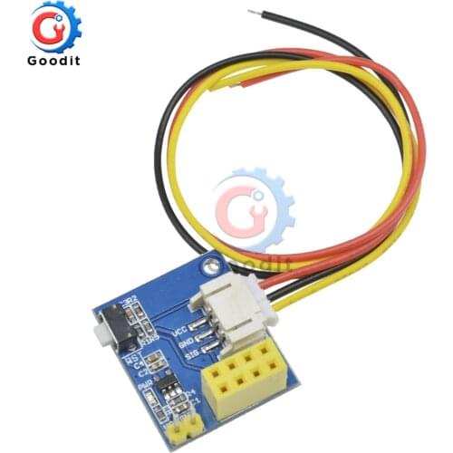RGB LED Controller Module ESP8266 ESP-01 ESP-01S for Arduino IDE WS2812 LED Light Ring Smart Electronic Christmas DIY