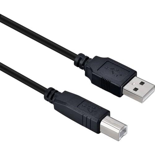 USB 2.0 printer cableSuitable for CANON PIXMA USB 2.0 printer cable A-B 10 feet