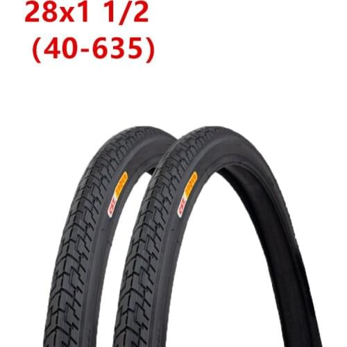 28x1 1/2 Bike Tire Old Style 28 Inch Bicycle Tire Cycling Tires 28" 40-635 For Traditional Old Style Bicycle 28*1 1/2