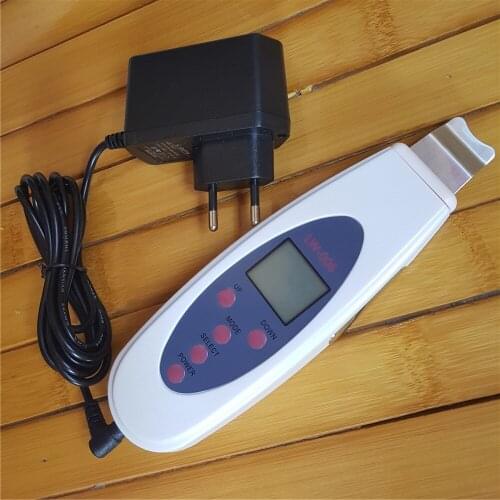 2016 New ultrasonic face skin cleaner Spatula for Gentle Peeling Skin Clean Ion Therapy and Face led ultrasonic skin tighten