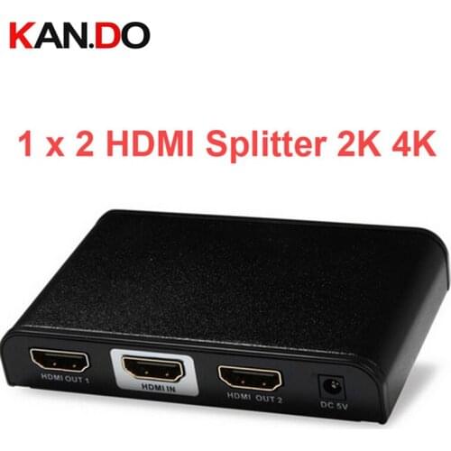 312PRO 2K 4K video splitter 1080P 2 Port HDMI divider,HDMI splitter,1X2 HDMI power splitter video divider HD video adapter
