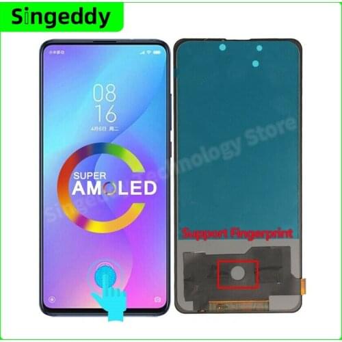 Touch Screen LCD For Xiaomi 9T 9Tpro K20 K20pro 6.39'' OLED 2340*1080 Complete Assembly Replacement Display Black color