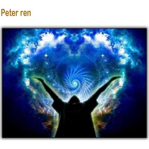 Peter ren Diamond painting Cross stitch fantasy Round /Square diamond mosaic Rhinestone Full embroidery Home Decor "Magic Call"