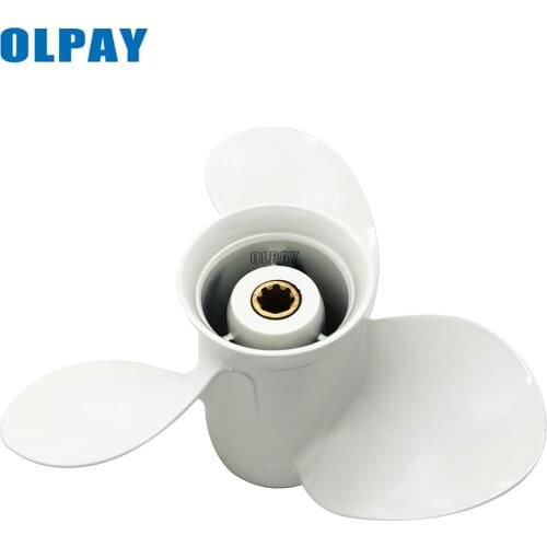 63V-45943-00-EL Aluminum propeller 9 1/4x11-J for Yamaha 2 stroke 9.9HP 15HP,propeller for yamaha 4 stroke 15HP 20HP