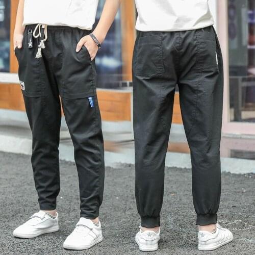 Boys Pants Autumn Boys Casual Pants Childrens Casual Pants Boys Sports Pants Student Casual Pants Factory Direct