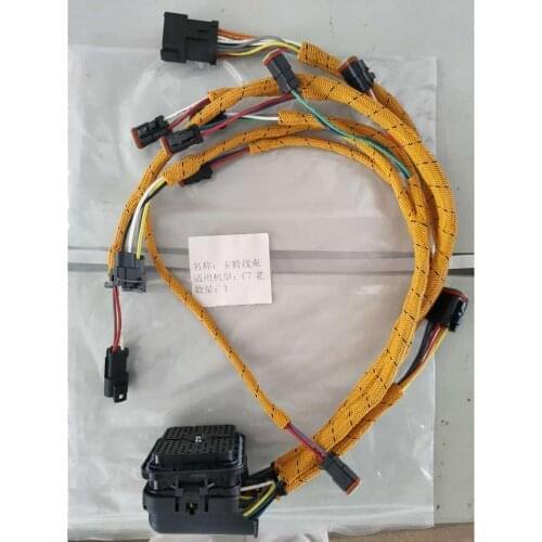 C7 Engine Wiring Harness For Caterpillar Excavator Parts Wire Harnass