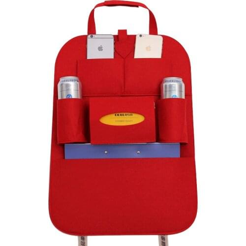 Car seat cover car seat storage bag car seat back bag car organizer Interior Accessories Stowing Tidying fiber material