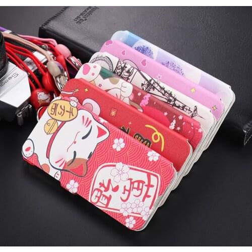 Cute Painted Flip Wallet Stand Cover For Huawei Honor 20S Russian MAR-LX1H 6.15" Honor 20 Lite RU Back Cover With Strap Capa