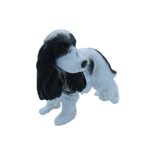 Puppy dog toy Border Collie Animal Simulation Doll Home Decoration Dog Toys Cute Puppy Dog Model Simulation Model 2020