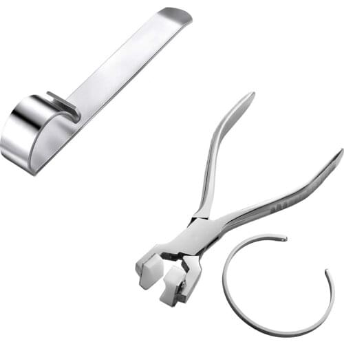 Jewelry Making Tools Bend Plier Curved Mold Cuff Bracelets Making 304 Stainless Steel Manual Plier&Bend Machine for Jewellery